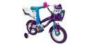 BICICLETA 12er PROFIT PRINCESS PALACE 1 VEL MORADO-AZUL EN CAJA INDIVIDUAL