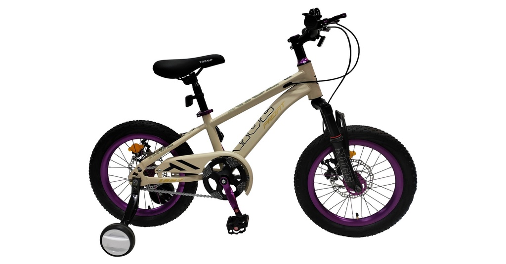 BICICLETA PROFIT 16er NICE 1 VEL CREMA/MORADO