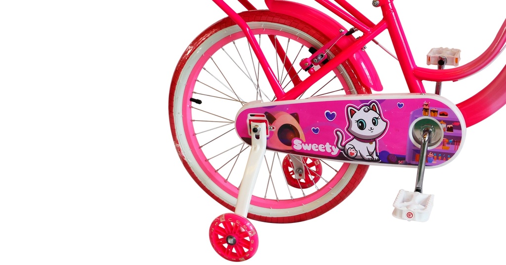 BICICLETA 20er PROFIT SWEETY 1 VEL ROSADO