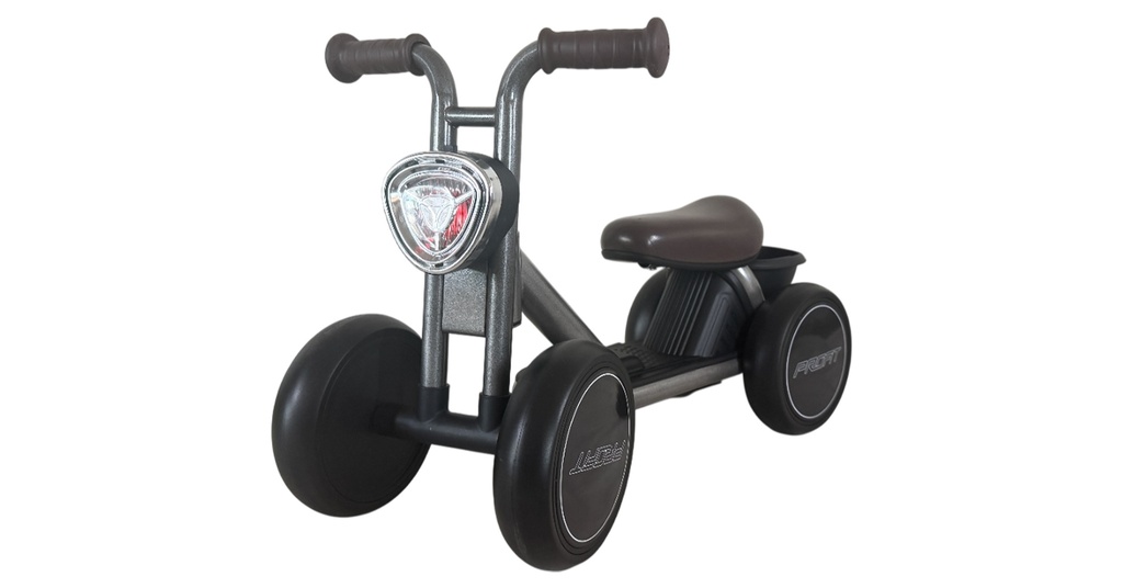 JUGUETE ANDADOR PROFIT 4 RUEDAS CON LUCES Y SONIDO PLATEADO