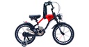 BICICLETA PROFIT CHOOPER 16ER 1 VEL NEGRO-ROJO