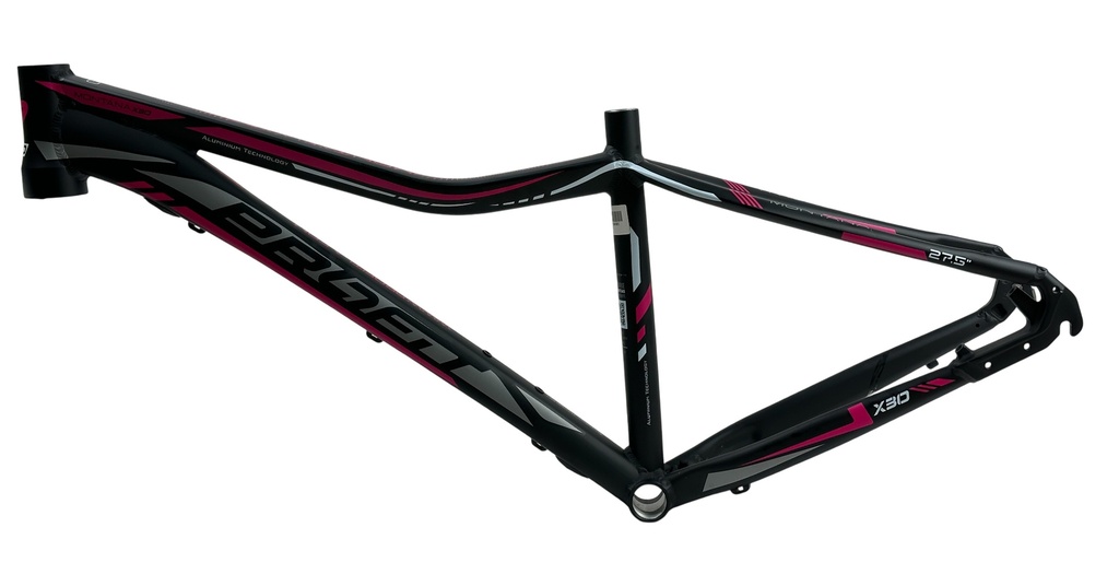 MARCO P/BICICLETA 27er MONTANA X30 2020 8 VEL M NEGRO/ROSADO