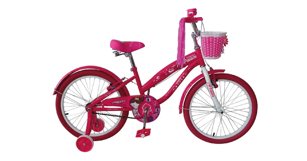 BICICLETA 20er PROFIT PRINCESS PALACE 1 VEL ROSADO ENSAMBLADA
