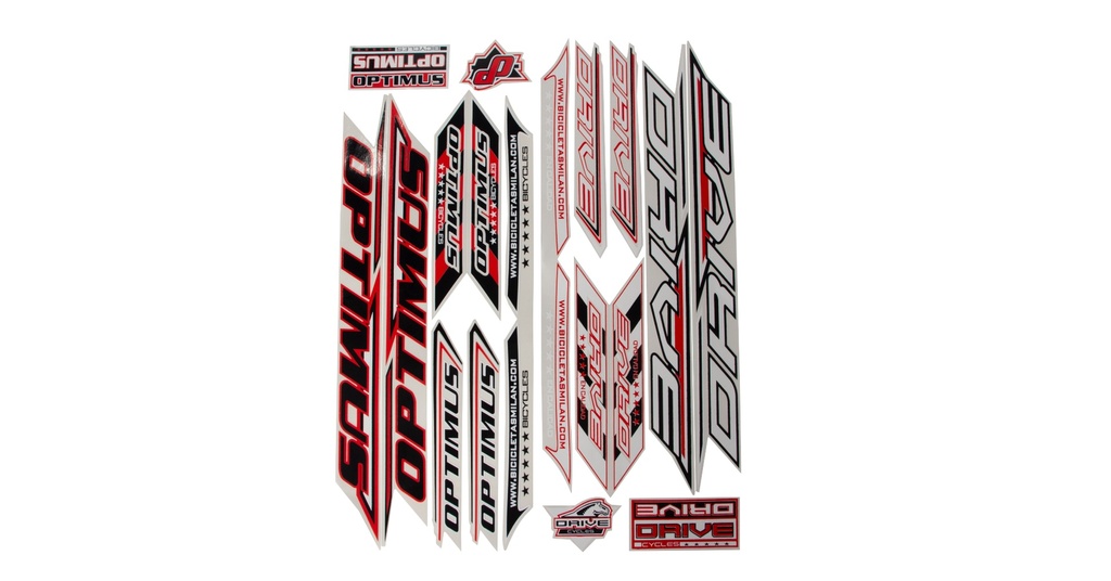 CALCOMANIA GRANDE DRIVE-OPTIMUS MTB-BMX