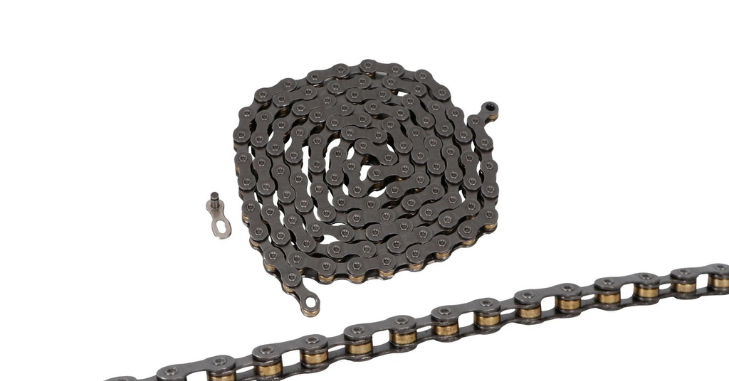 CADENILLA TREMP TR73 116 ESLABONES SILVER, 9 VELOCIDADES