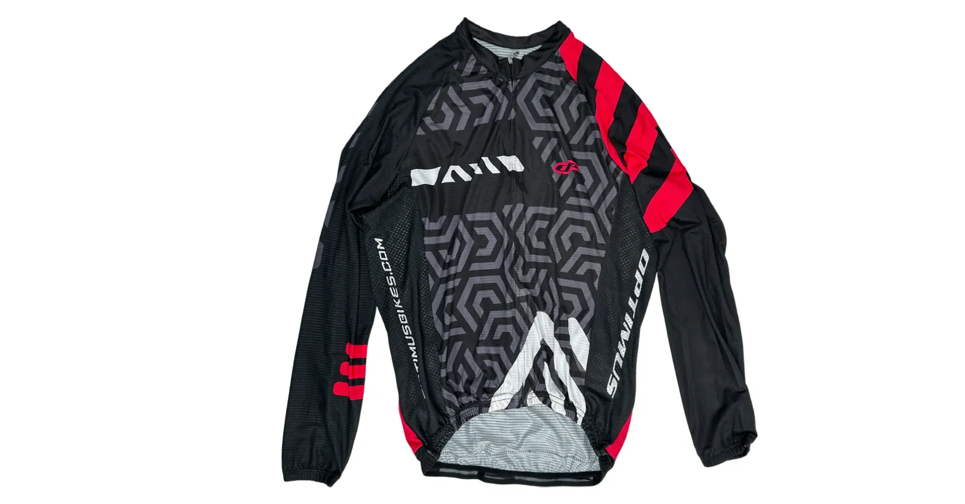 CAMISA MANGA LARGA OPTIMUS OP05  COLOR: ROJO/ROSADO- NEGRO TALLA M