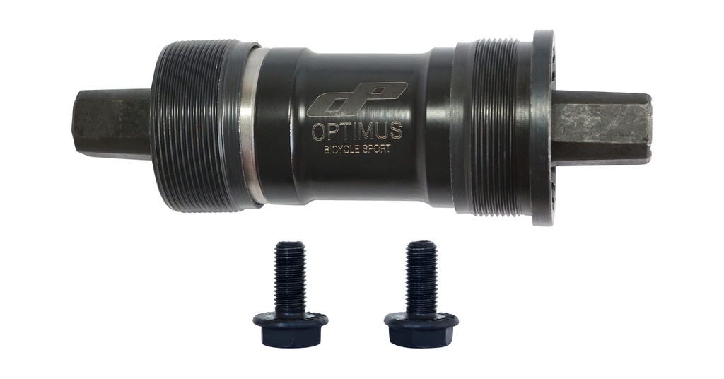 EJE CENTRAL CARTUCHO OPTIMUS/TREMP ALUMINIO CON TORNILLOS L:113mm