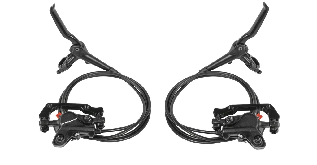 FRENO DE DISCO HIDRAULICO OPTIMUS (MORDAZAS+MANECILLAS)