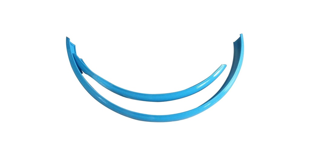 GUARDABARROS METÁLICOS PARA BICICLETA PLAYERA 26, COLOR: AZUL (SIN ACCESORIOS)