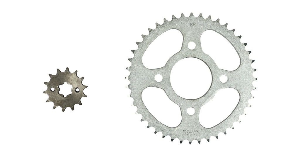 KIT PIÑONES DEL/TRAS 14T/44