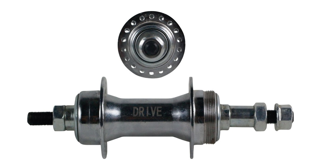 MANZANA TRASERA ACERO 36 HUECOS CON ESPACIADOR CROMADA DRIVE/TREMP