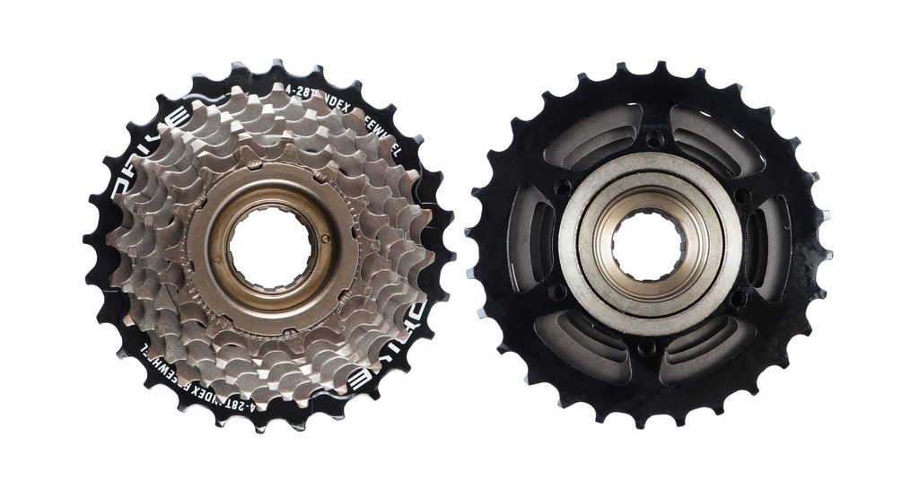 PACHA ROSCADA 7 VELOCIDADES 14-28T INDEX TREMP/DRIVE