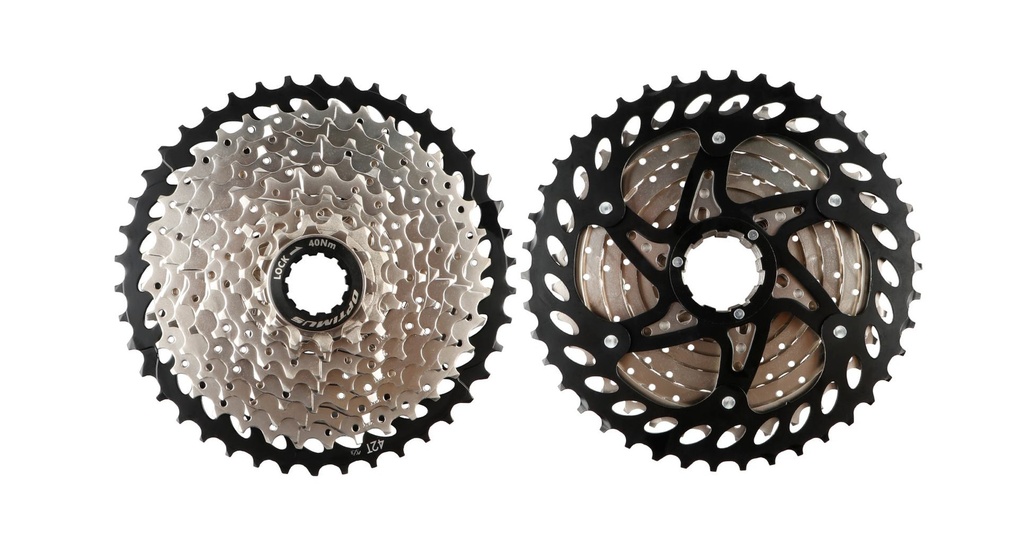 PACHA 10 VELOCIDADES 11/42T CASSETTE CROMADA OPTIMUS CAJA INDIVIDUAL