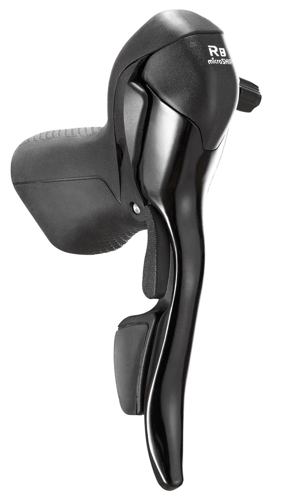 PALANCA DERECHA MICROSHIFT R8 TSB-R480-R RUTA INTEGRADA 8 VELOCIDADES