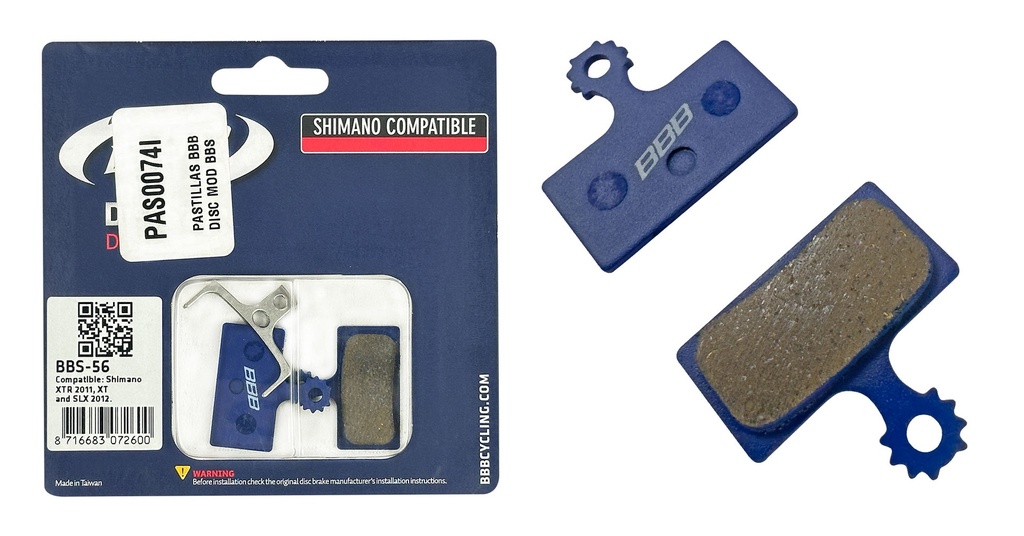 PASTILLAS BBB PARA DISC MOD BBS