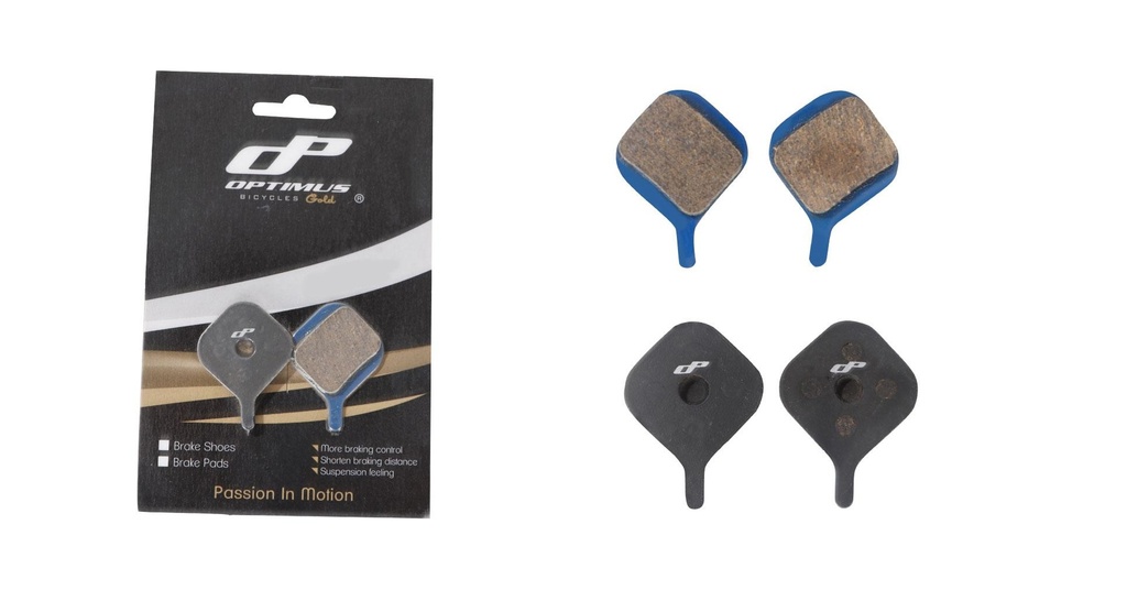 PASTILLA FRENO/DISCO OPTIMUS MOD OP-03. COMPATIBLE CON CANNONDALE CODA EXPERT/COMPETITION