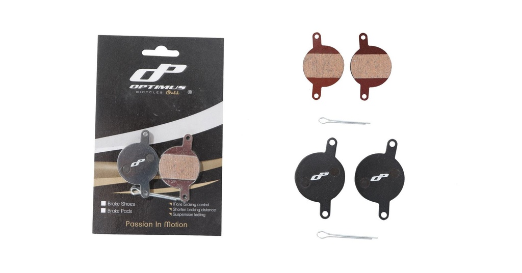 PASTILLA FRENO/DISCO OPTIMUS MOD. OP-12 COMPATIBLE MAGURA JULIE