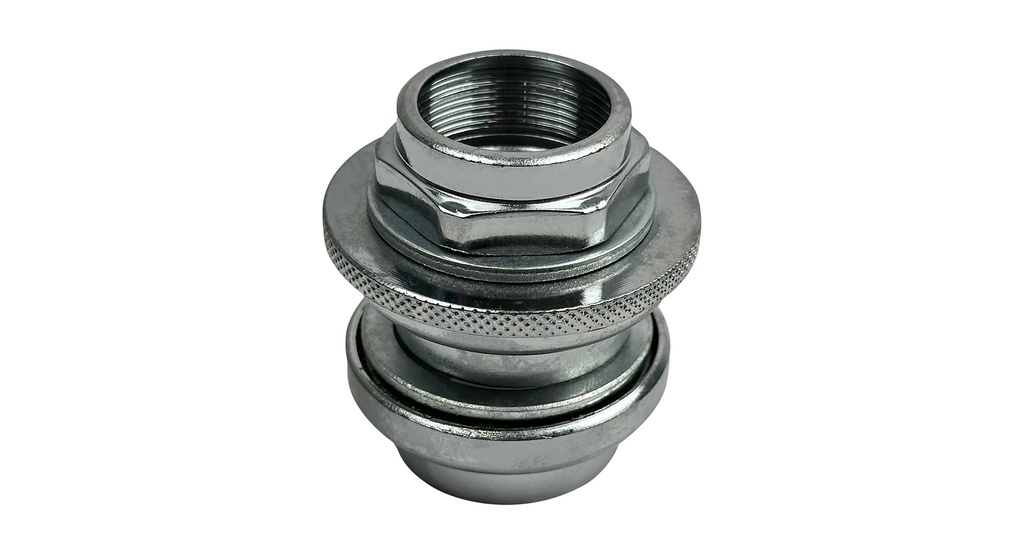 PISTA DIRECCION ACERO CROMADA DRIVE