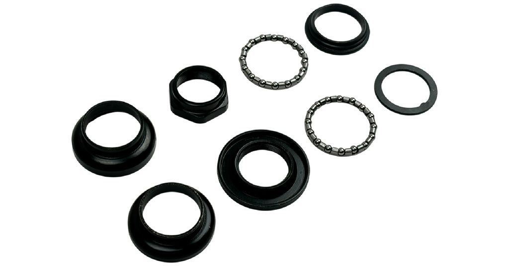 PISTA DIRECCION ACERO NEGRA DRIVE