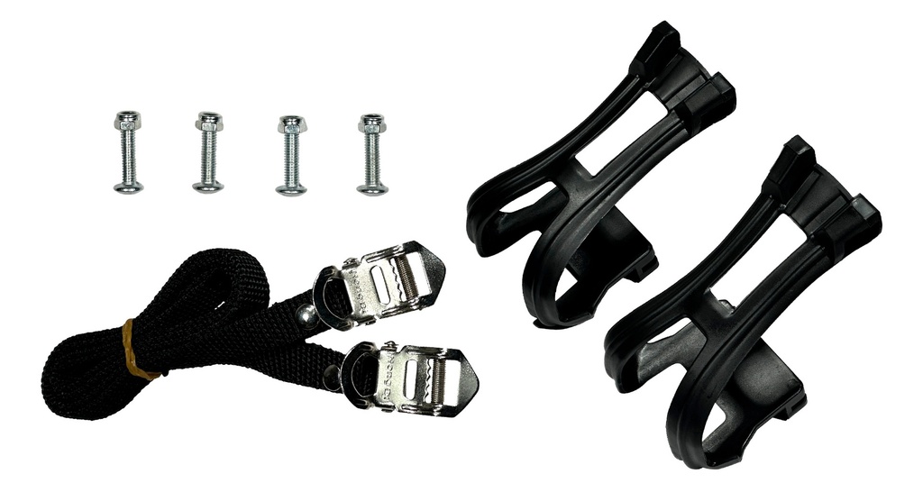 PUNTERAS O CALAPIES PLÁSTICOS PARA MTB CON CORREAS