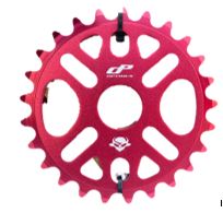 RELACION OPTIMUS 25 DIENTES.ALUMINIO 5MM. ROJO