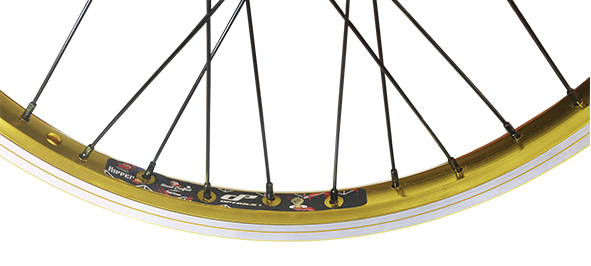 SET DE RUEDAS DEL/TRAS ARMADAS 20 OPTIMUS BMX RIPPER. MANZANAS SELLADAS W/DRIVE 9D. 36HUECOS.