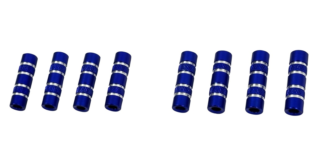 SEPARADOR GUARDABARRO CORTO ALUMINIO COLOR x4